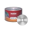 50 Pack Imation DVD-R 16X 4.7GB/120Min Branded Logo Blank Recordable Disc