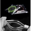 50pcs Self Seal Zipper Lock Bag,Clear Jewelry Anti-Oxidation Pouche13x13cm