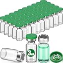 50 Pcs 3ml Sterile Vials Empty Vials for Injection, Green