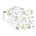 50 Pcs Bachelorette Cocktail Napkins 5 x 5 Inch 3 Ply Bridal Shower Napkins
