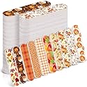50 Pcs Fall Mini Nail Files Pumpkin Gifts for Women