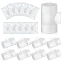 Threlaco 50 Pcs Tracheostomy Hme Heat Moisture Exchanger Supplies