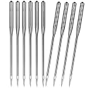 50 Pcs Universal Size 110/18 Heavy Duty Sewing Machine Needles, Quliting Sewing Machine Needles for Leather, Compatible with Kind of Home Sewing Machine