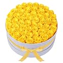 Perfectione Roses 50 Preserved Roses in Velvet Box, Flowers for Delivery