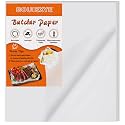 50 Pieces White Butcher Paper for Sublimation No Wax Precut Square 12 x 12 inch Butcher Paper Sheets for Wrapping Meat Heat Press