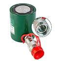 50 Ton Hydraulic Cylinder Ram Single Acting 2" Inch Stroke 5T Hydraulic Cylinder Jack Lifting Jack Ram Portable Single Acting Lifting Cylinders with 50mm Stroke (50T 2" Stroke)