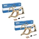 500-Amp T-Style Welding Ground Clamp Brass, 2-Pack