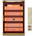 500-Count Cigar Humidor Cabinet with Digital Hygrometer, Gift Set