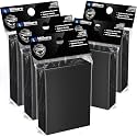 500 Counts Black Card Sleeves, Matte Card Sleeve Deck Card Protectors, Trading Card Sleeves Fit for MTG, TCG and Sports Cards