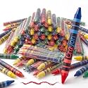 500 Pcs 250 Set Double End Crayon of 4 Assorted Color Non Toxic Crayon Bulk