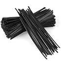 300 Pcs Plastic 5" Twist Ties for Bags, Bread, Household &amp; Office Use