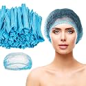 500 Pcs Hair Nets for Food Service Workers 21" Bouffant Caps Disposable