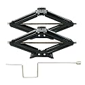 5000 lb Lift 24" RV Stabilizing Scissor Jack, Scissor Lifting Jacks w/Handle for Pop-Up Camper and Travel Trailer -Pack of 2