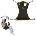 500lbs Mesh Full Body Sling for Lift - Patient Transfer Sling with Wide Pads for Elderly &amp; Disabled,Compatible and Multi-Scene Transfer