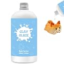 500ml Air Dry Clay Glaze, Protect Clay Surfaces,Delivers Matte Glaze Effect