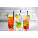 500ml Clear Glass Tumbler, Highball Drinking Glasses for Cocktails, Juices, Milkshakes Water Glass Clear Iced Tea and Glasses for Drinking Coke, Soda Set of 3