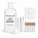 500ml Lash Shampoo Bulk Refill, Unscented Non-Irritating Eyelash Cleanser