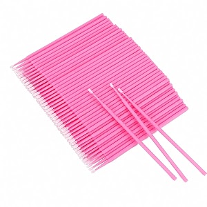 500pcs disposable micro applicators brush for makeup and personal care head diameter 20mm- 5 x 100 pcs