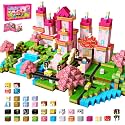 500PCS Magnetic Blocks for Kids Ages 3-8, Princess Castle Magnetic Building Cubes,Birthday Gifts for Girls Toddler STEM Sensory Montessori Toys Magnetic Blocks for Daughter