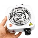 500W Mini Electric Chulha Hot Plate | Coal Burner, Portable Cooking Heater, Small Electric Stove, Charcoal Burner, Travel Stove for Home & Hostel