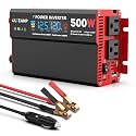 500W Power Inverter 12V DC to 110V/120V AC Car Converter for Vehicles