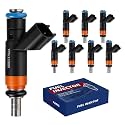 5037479AC Set of 8 Fuel Injectors Hemi 5.7L V8 Compatible with 2009-2018 Ram 1500, 2009-2017 Ram 2500, 2010-2016 2018 Dodge Charger, 2009-2018 Jeep Grand Cherokee OE-05037479AA FJ732