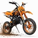 50cc Dirt Bike2-Stroke Gas Powered MotorcycleOrange