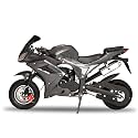 50CC Gas Motorcycle for Kids, 4-Stroke Pocket Rocket Bike