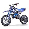 50cc Kids Dirt Bike 2-Stroke Gas Powered