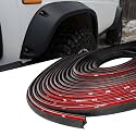 50FT Fender Flare Rubber Seal, T-Style Wheel Edge Trim Gasket