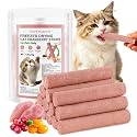 50g Cat Cranberry Treats, Chicken Cat Stick for Protect Urinary Tract and Teeth Cleaning, Edible Cats Snack
