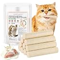 50g Cat Goat Milk Treats, Chicken Cat Teething Stick for Gentle Digestion, Immune Support and Teeth Cleaning, Edible Cats Snack