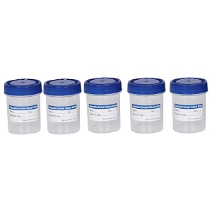 50ml Sterile Sample Collection Containers - Pack