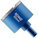 50mm Diamond Hole Saw Drill Bit With Tri Shank For Porcelain Tiles Ceramic Slate Stone Granite Marble Glass. Diamond Core Holesaw/Hole Cutter
