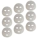 50Pcs Disposable DIY Facial Mask Sheets Non-Woven Fabric Soft White Skin Care Supply for Women Sensitive Skin Treatment