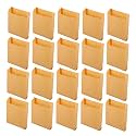 50pcs Fried Food Bags Kraft Paper Oil Proof Packaging for Fries