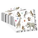 50Pcs Jungle Safari Animals Zebra Cocktail Napkins 5 x 5 inch 3 Ply