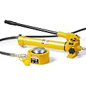 50T Heavy-Duty Hydraulic Ram Jack with CP-180 Pump, Porta Power Kit
