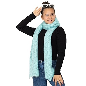 513 knitted acrylic winter muffler for kids girls womens