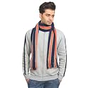 513 Men Acrylic Woolen Striped Design Casual Warm Winter Wear Muffler Scarf Stole