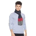 513 Men Acrylic Woolen Striped Design Casual Warm Winter Wear Muffler Scarf Stole,MEN1007_P