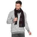 513 Men Acrylic Woolen Striped Design Casual Warm Winter Wear Muffler Scarf Stole,MEN1011_P