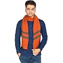 513 Men Acrylic Woolen Striped Design Casual Warm Winter Wear Muffler Scarf Stole,MEN107_P