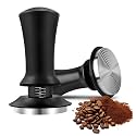 51mm Espresso Tamper with Precise Scales, Adjustable Constant Pressure Coffee Tamper for Espresso Machine, Spring-Loaded Auto-Return Espresso Accessories for Home Commercial Espresso Brewing
