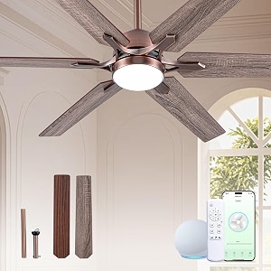 52 inch Oil Rubbed Bronze Smart Indoor