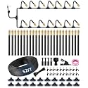 52FT 5/16" Misting Irrigation System for Garden with 20 Adjustable Nozzles