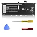 52Wh DXGH8 Battery Replacement for Dell XPS 13 9370 9380 7390 Inspiron 13 7000 7390 7391 2-in-1 5390 5391 7490 Latitude 3301 XPS13-9370 Vostro 5390 5391 Series G8VCF HK6N5 0H754V P82G 7.6V