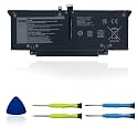 52Wh JHT2H Laptop Battery Compatible with Dell Latitude 7310 7410 Series Notebook P34S P34S001 35J09 0WY9MP 04V5X2 HRGYV 0HRGYV 7.6V 6500mAh 4-Cell