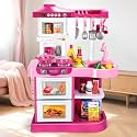 53 PCS Play Kitchen Pretend Food Set for Kids Ages 3-6 4-8