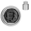 530 Wheel Locking Nut Key for VW, Socket Adapter (OD 28mm-ID 25mm)